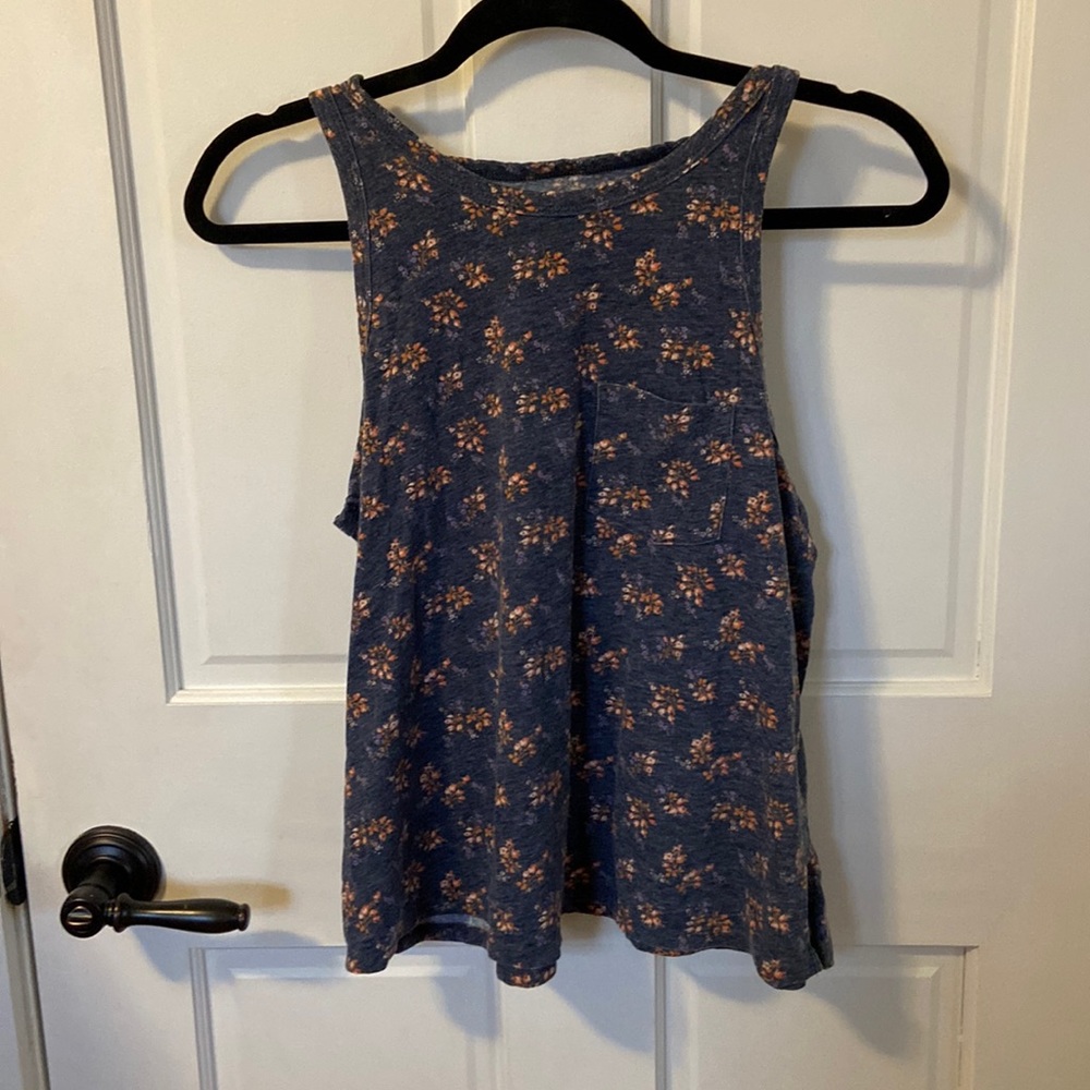 American Eagle Floral Tank